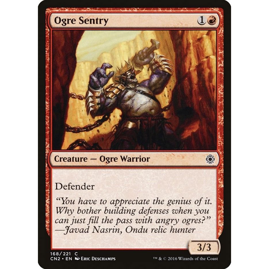 Image for Ogre Sentry (168) (CN2) - Magic: The Gathering