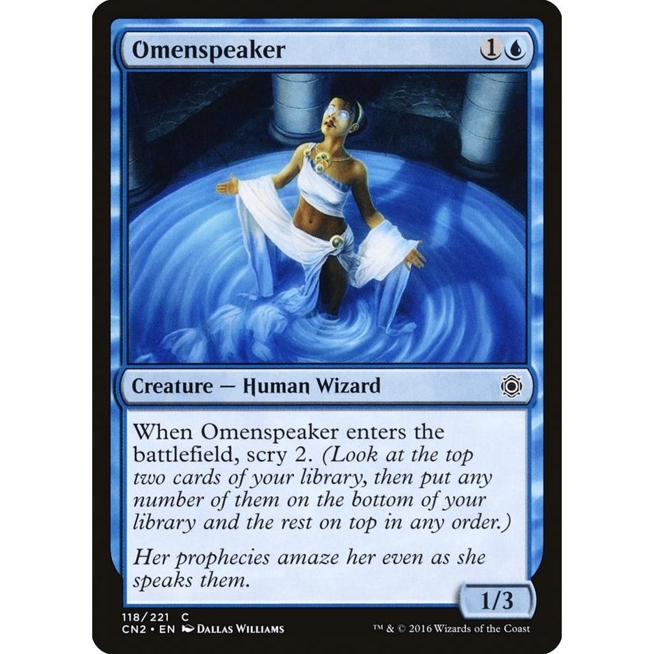 Image for Omenspeaker (118) (CN2) - Magic: The Gathering