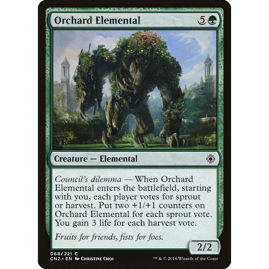 Image for Orchard Elemental (68) (CN2) - Magic: The Gathering