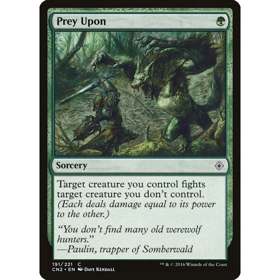 Image for Prey Upon (191) (CN2) - Magic: The Gathering