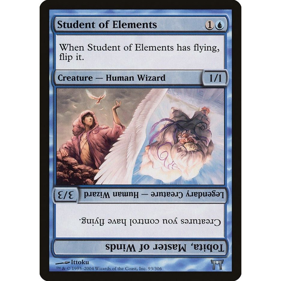 Image for Student of Elements // Tobita, Master of Winds (93) (CHK) - Magic: The Gathering