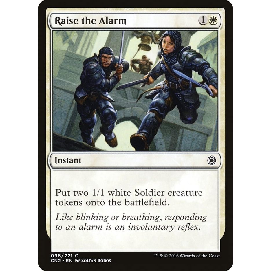 Image for Raise the Alarm (96) (CN2) - Magic: The Gathering