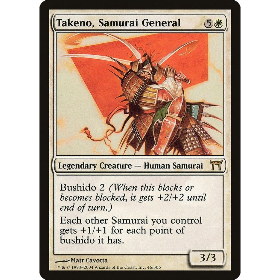 Image for Takeno, Samurai General (46) (CHK) - Magic: The Gathering