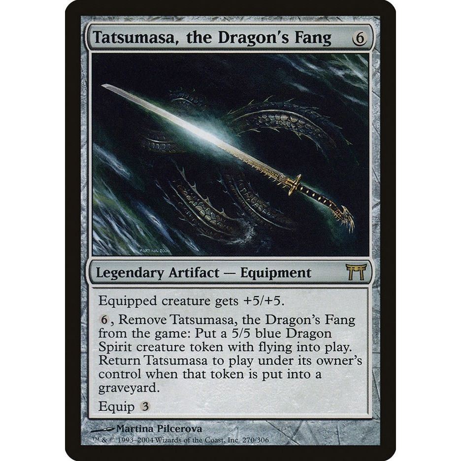 Image for Tatsumasa, the Dragon's Fang (270) (CHK) - Magic: The Gathering