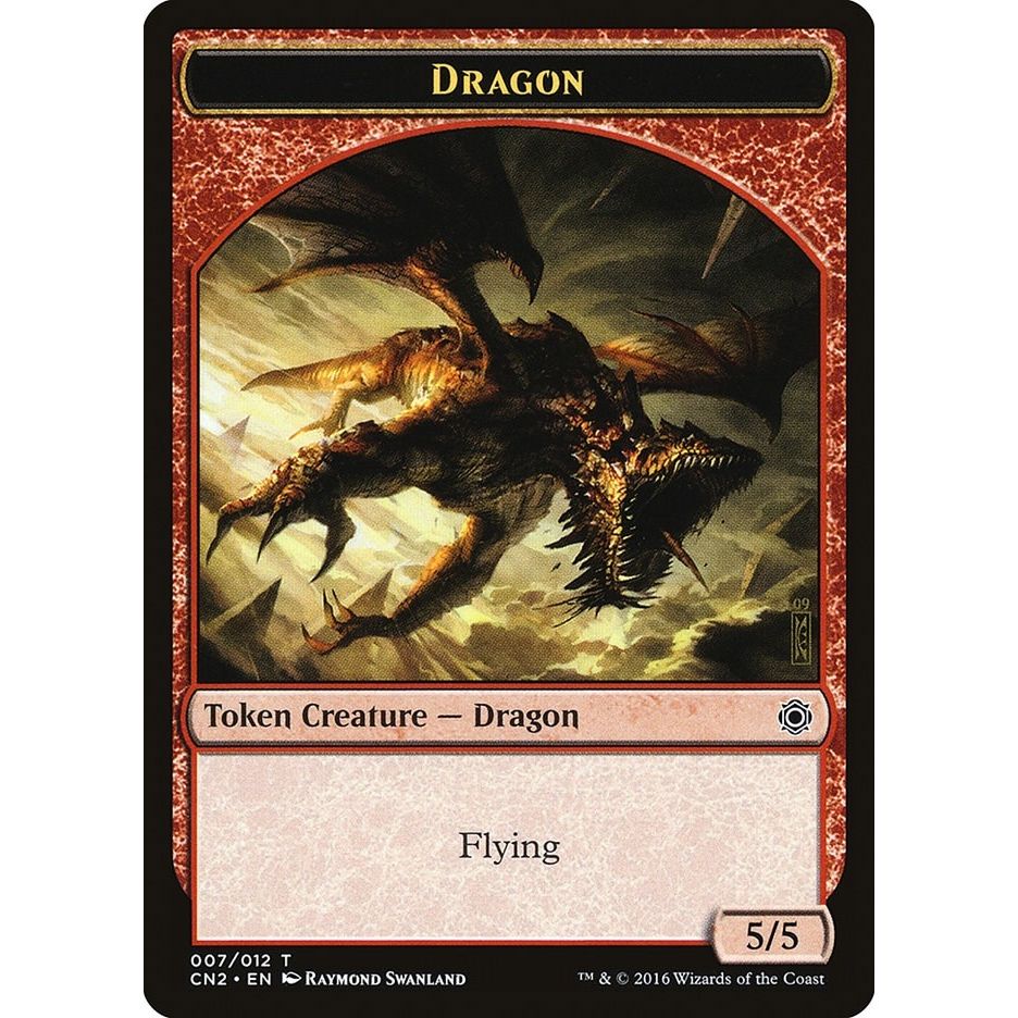 Image for Dragon Token (7) (CN2) - Magic: The Gathering