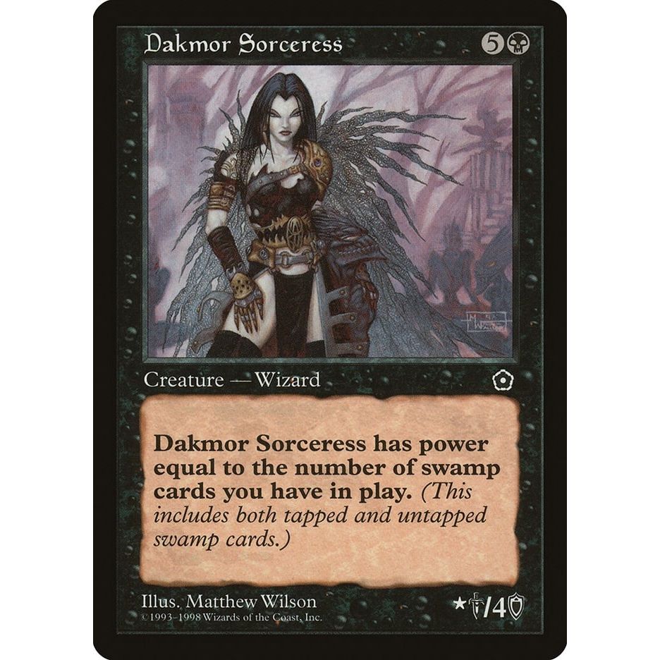 Image for Dakmor Sorceress (P02) - Magic: The Gathering