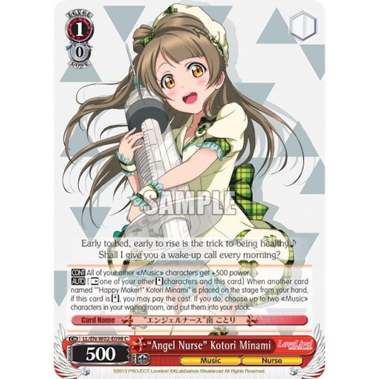 Image for "Angel Nurse" Kotori Minami (LL/EN-W02-E098 C) (LL/EN-W02) - Weiss Schwarz