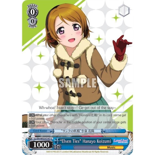 Image for "Elven Ties" Hanayo Koizumi (LL/EN-W02-E147 C) (LL/EN-W02) - Weiss Schwarz