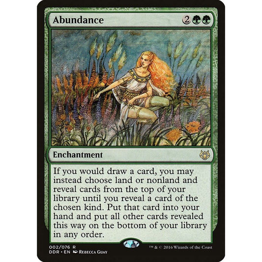Image for Abundance (2) (DDR) - Magic: The Gathering