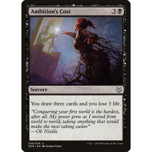 Image for Ambition's Cost (38) (DDR) - Magic: The Gathering