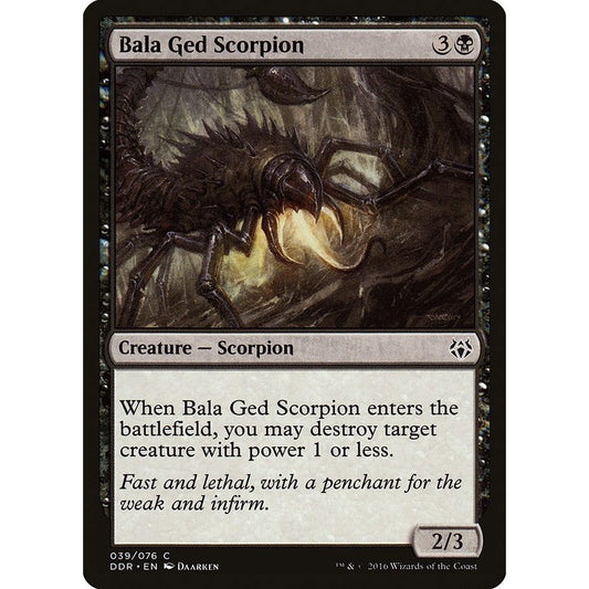 Image for Bala Ged Scorpion (39) (DDR) - Magic: The Gathering