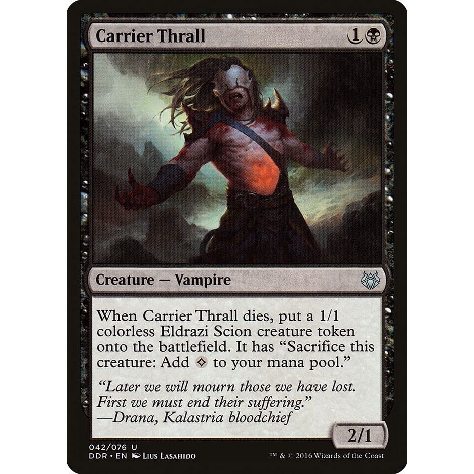 Image for Carrier Thrall (42) (DDR) - Magic: The Gathering