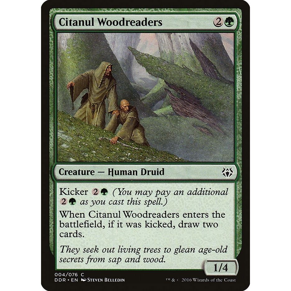 Image for Citanul Woodreaders (4) (DDR) - Magic: The Gathering