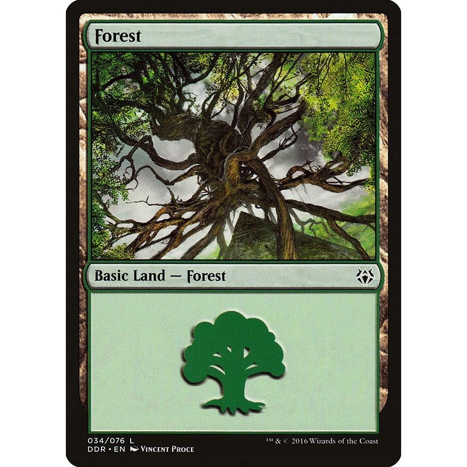 Image for Forest (034) (34) (DDR) - Magic: The Gathering