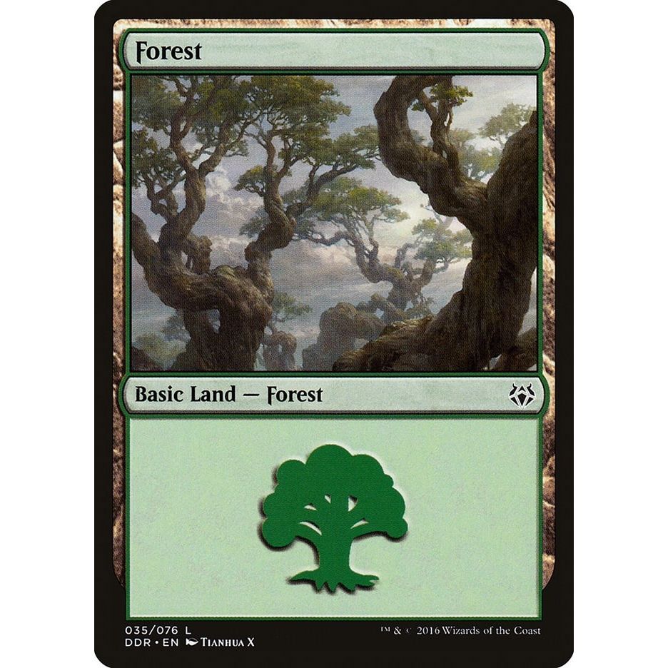 Image for Forest (035) (35) (DDR) - Magic: The Gathering