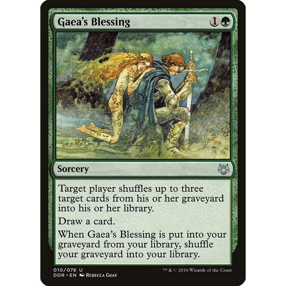Image for Gaea's Blessing (10) (DDR) - Magic: The Gathering