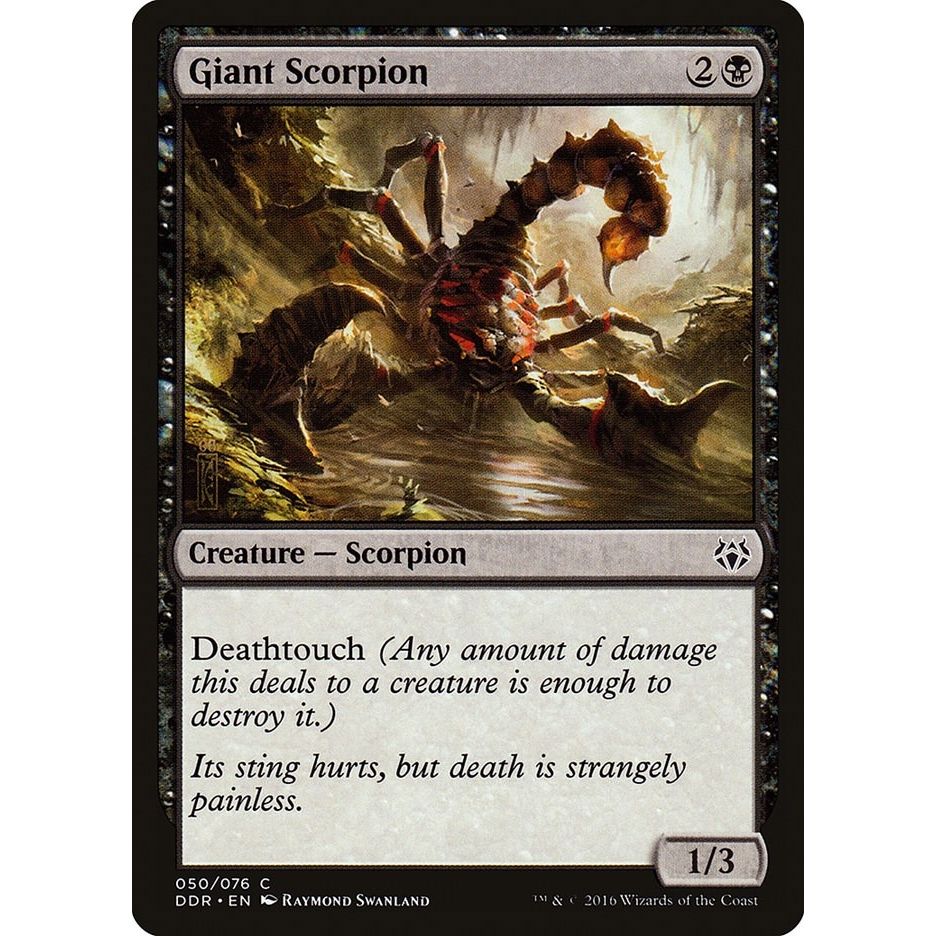 Image for Giant Scorpion (50) (DDR) - Magic: The Gathering
