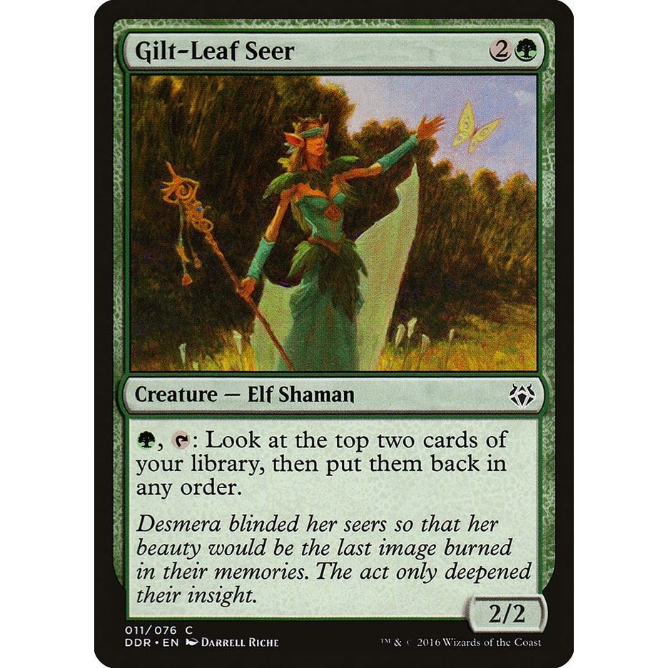 Image for Gilt-Leaf Seer (11) (DDR) - Magic: The Gathering