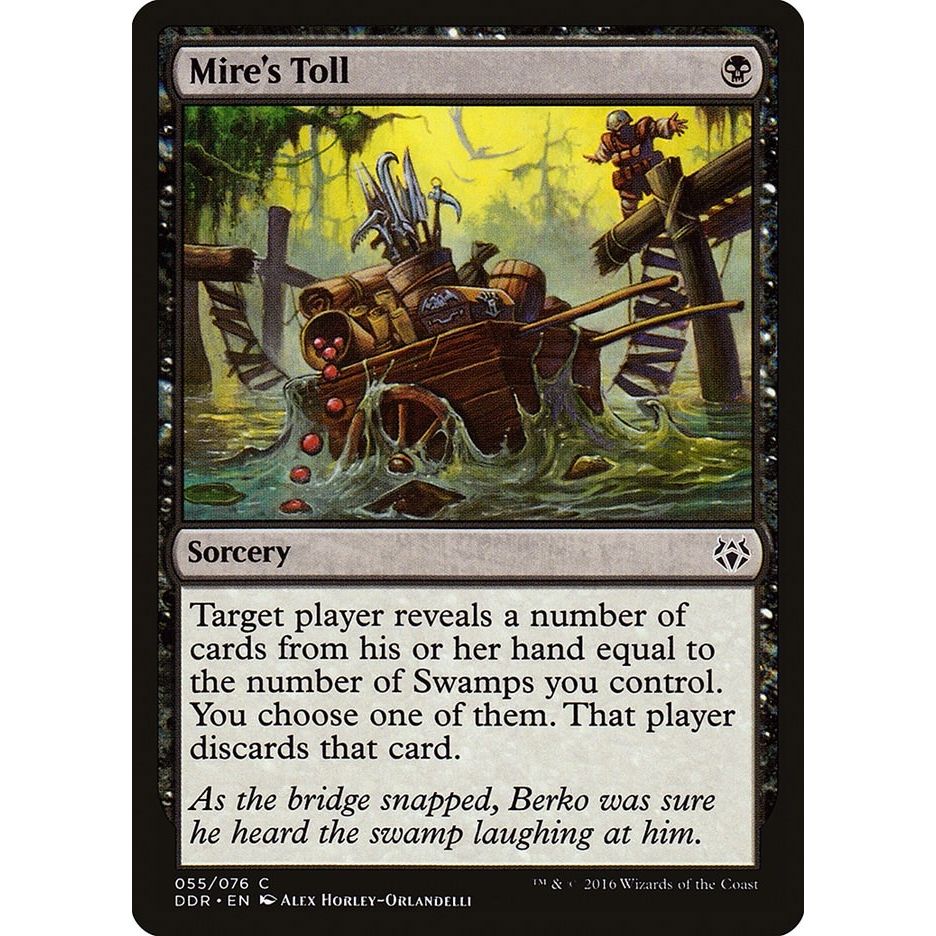 Image for Mire's Toll (55) (DDR) - Magic: The Gathering