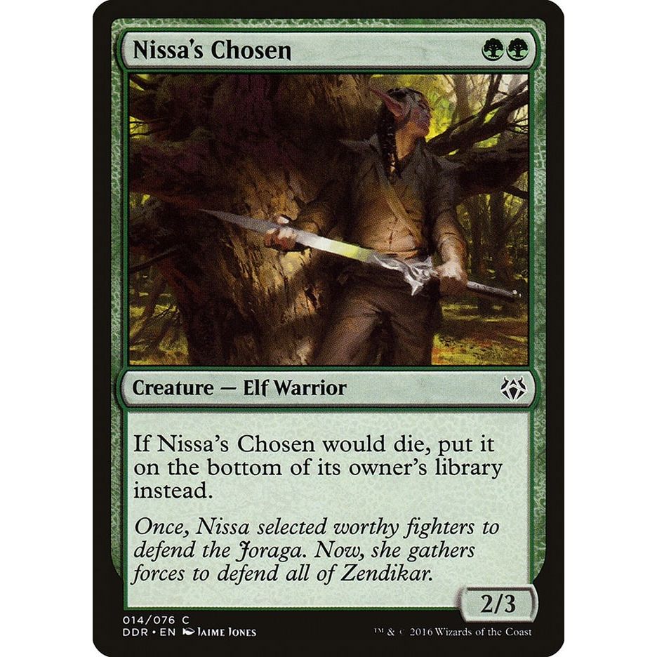 Image for Nissa's Chosen (14) (DDR) - Magic: The Gathering