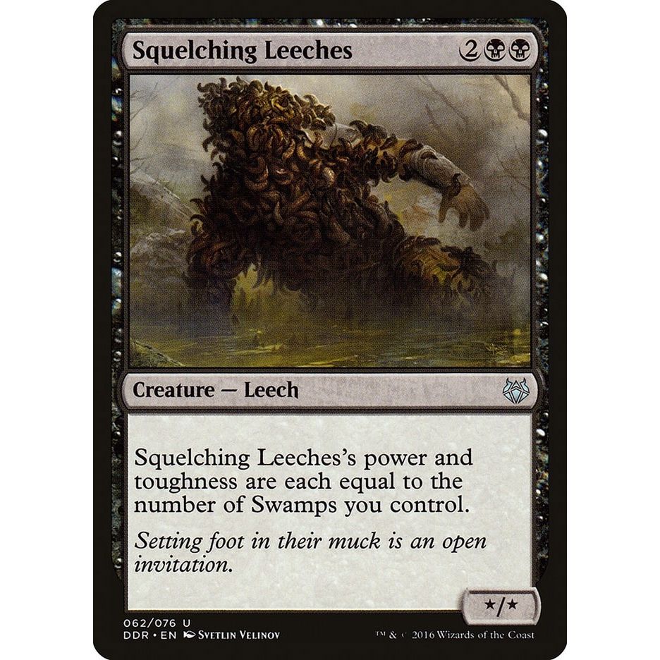 Image for Squelching Leeches (62) (DDR) - Magic: The Gathering