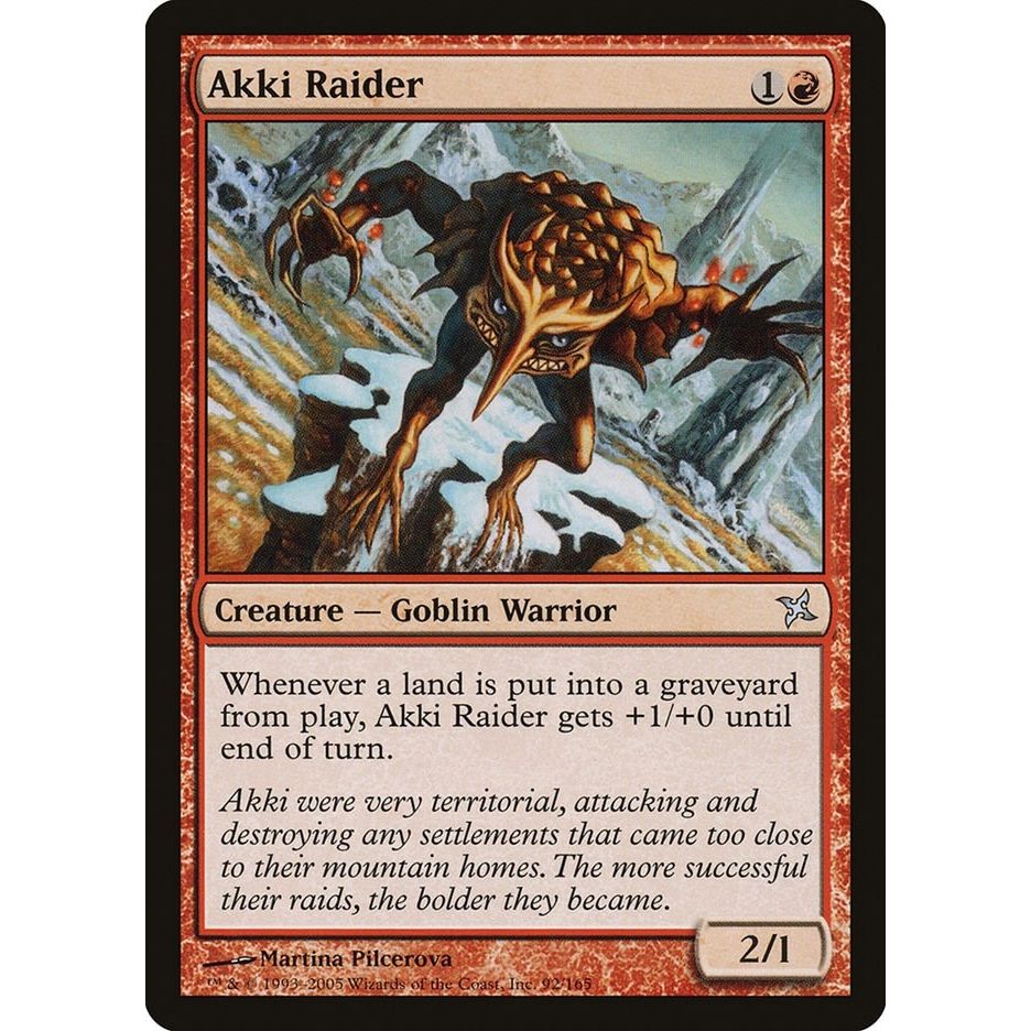 Image for Akki Raider (92) (BOK) - Magic: The Gathering