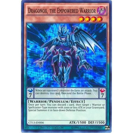Image for Dragonox, the Empowered Warrior (CT13-EN006) (CT13) - YuGiOh