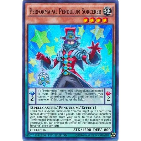 Image for Performapal Pendulum Sorcerer (CT13-EN007) (CT13) - YuGiOh