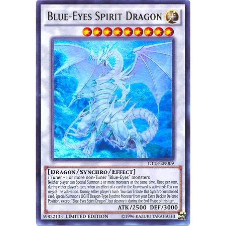 Image for Blue-Eyes Spirit Dragon (CT13-EN009) (CT13) - YuGiOh