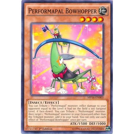 Image for Performapal Bowhopper (MP16-EN003) (MP16) - YuGiOh