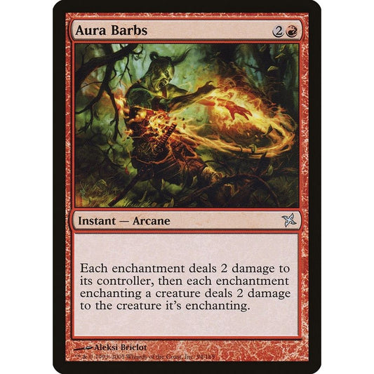 Image for Aura Barbs (94) (BOK) - Magic: The Gathering