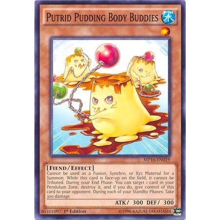 Image for Putrid Pudding Body Buddies (MP16-EN019) (MP16) - YuGiOh