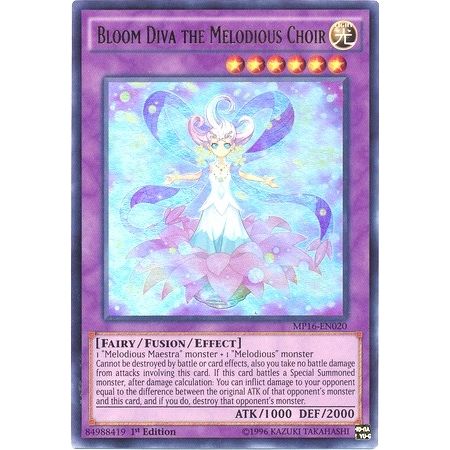 Image for Bloom Diva the Melodious Choir (MP16-EN020) (MP16) - YuGiOh