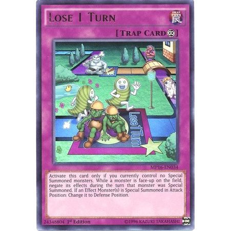 Image for Lose 1 Turn (MP16-EN034) (MP16) - YuGiOh