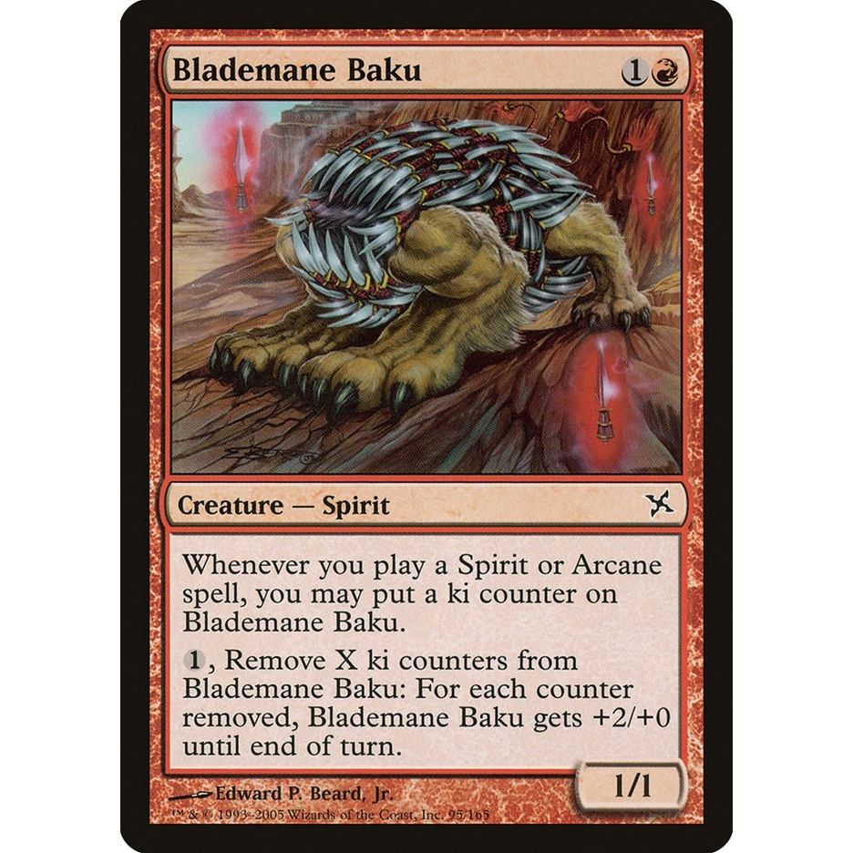 Image for Blademane Baku (95) (BOK) - Magic: The Gathering