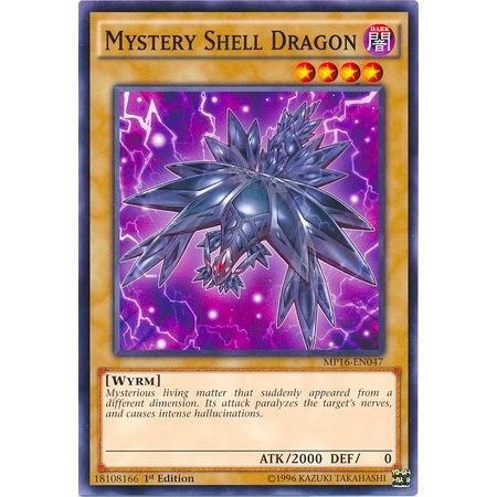 Image for Mystery Shell Dragon (MP16-EN047) (MP16) - YuGiOh