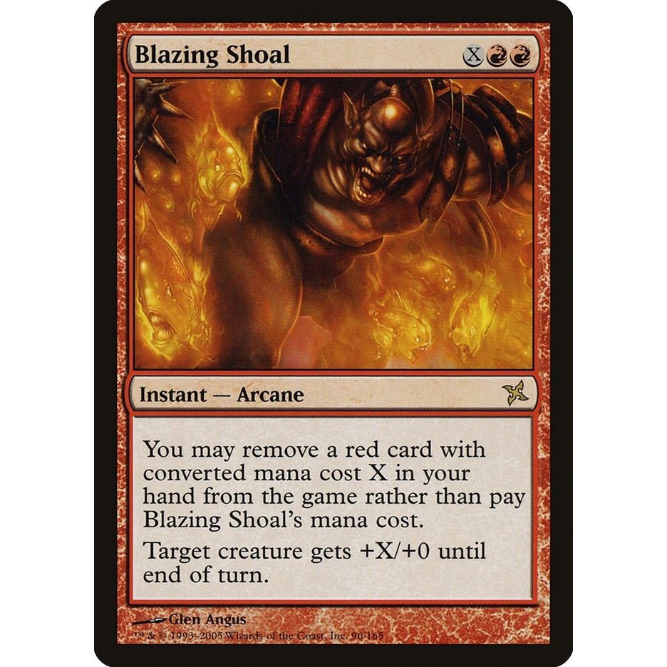 Image for Blazing Shoal (96) (BOK) - Magic: The Gathering