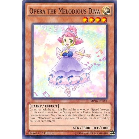 Image for Opera the Melodious Diva (MP16-EN054) (MP16) - YuGiOh