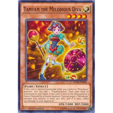 Image for Tamtam the Melodious Diva (MP16-EN055) (MP16) - YuGiOh