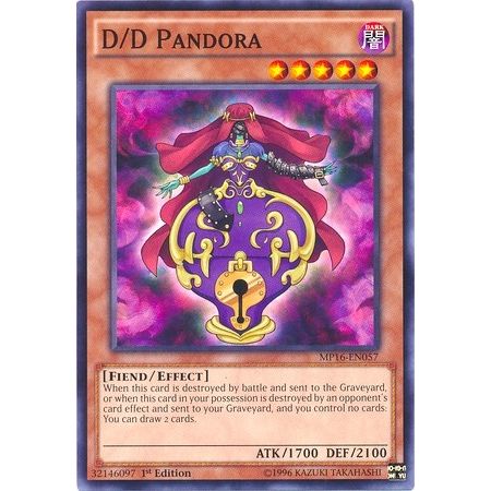 Image for D/D Pandora (MP16-EN057) (MP16) - YuGiOh