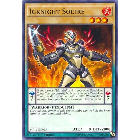 Image for Igknight Squire (MP16-EN065) (MP16) - YuGiOh