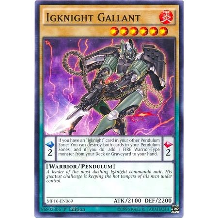 Image for Igknight Gallant (MP16-EN069) (MP16) - YuGiOh