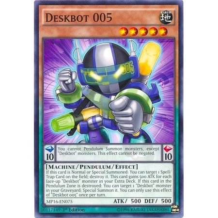 Image for Deskbot 005 (MP16-EN075) (MP16) - YuGiOh