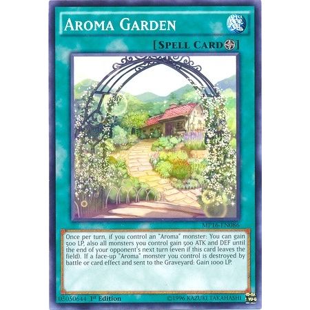 Image for Aroma Garden (MP16-EN086) (MP16) - YuGiOh