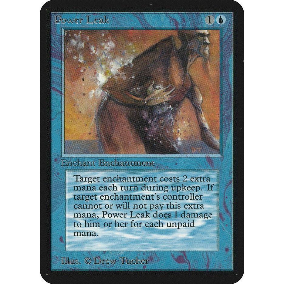 Image for Power Leak (LEA) - Magic: The Gathering
