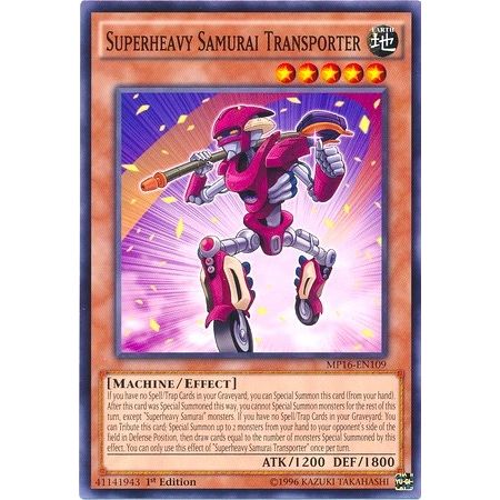 Image for Superheavy Samurai Transporter (MP16-EN109) (MP16) - YuGiOh