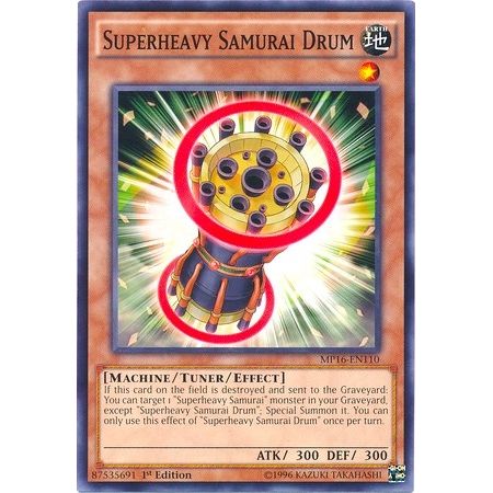 Image for Superheavy Samurai Drum (MP16-EN110) (MP16) - YuGiOh