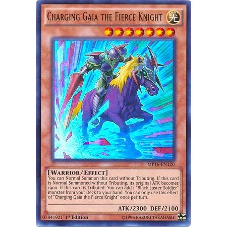 Image for Charging Gaia the Fierce Knight (MP16-EN120) (MP16) - YuGiOh