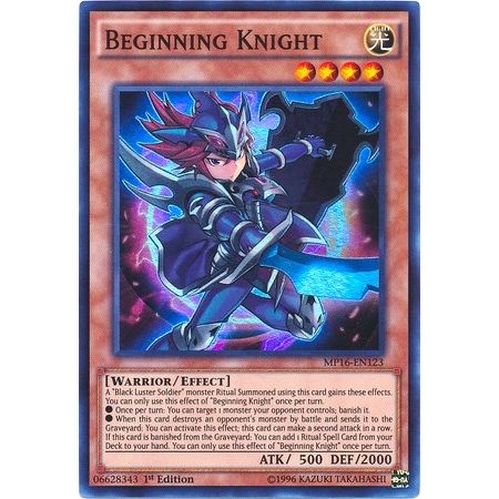 Image for Beginning Knight (MP16-EN123) (MP16) - YuGiOh