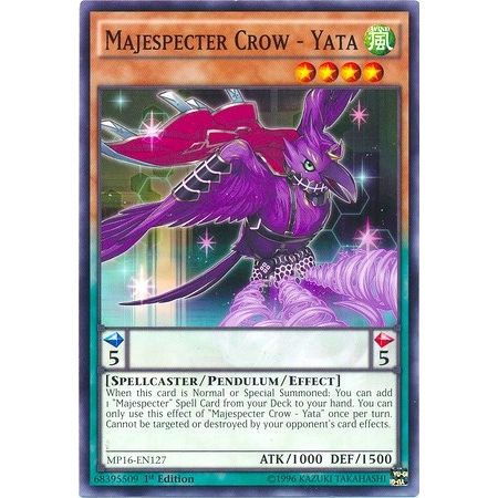 Image for Majespecter Crow - Yata (MP16-EN127) (MP16) - YuGiOh